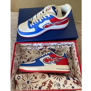 custom NAF air force 1 forth of july
